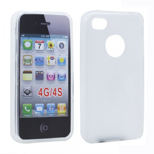 Wholesale iPhone 4S 4 TPU Gel Case (Clear)